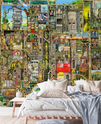 Fondo de pantalla de Fantasy Town