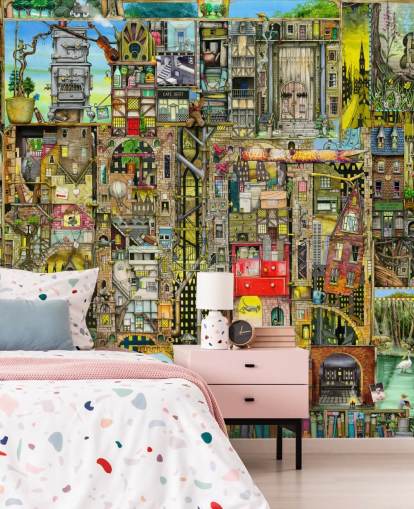 Fondo de pantalla de Fantasy Town