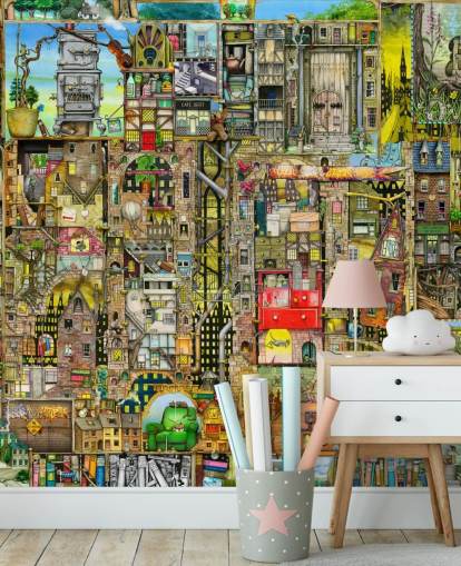 Fondo de pantalla de Fantasy Town