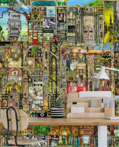 Fantasy Town Wallpaper Fantasy Town Wallpaper