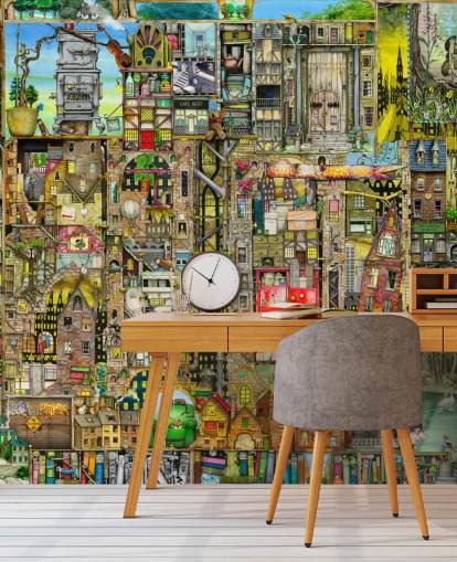 Fondo de pantalla de Fantasy Town