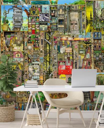 Fondo de pantalla de Fantasy Town