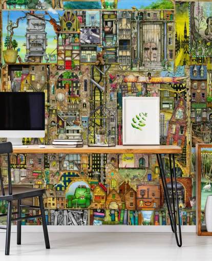 Fondo de pantalla de Fantasy Town