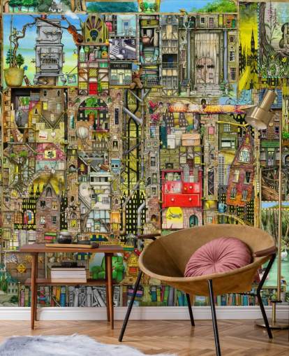 Fondo de pantalla de Fantasy Town