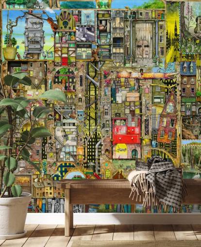 Fantasy Town Wallpaper Fantasy Town Wallpaper