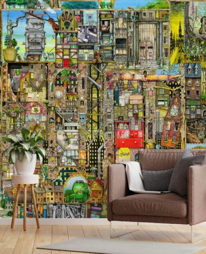 Fondo de pantalla de Fantasy Town