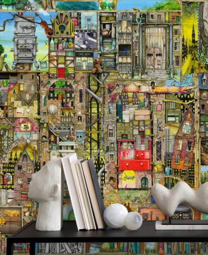 Fantasy Town Wallpaper Fantasy Town Wallpaper