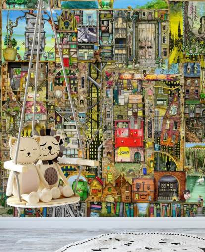 Fantasy Town Wallpaper Fantasy Town Wallpaper