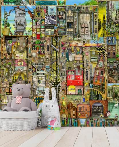 Fantasy Town Wallpaper Fantasy Town Wallpaper