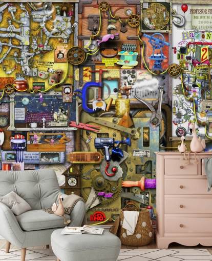 Papel pintado Inventors Cupboard