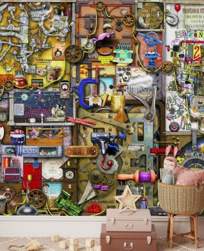 Inventors Cupboard Tapete