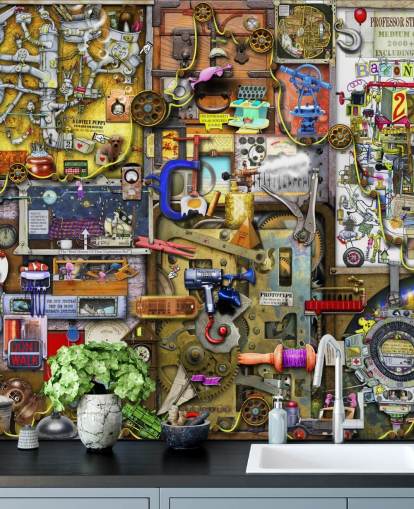 Inventors Cupboard Wallpaper Inventors Cupboard Wallpaper