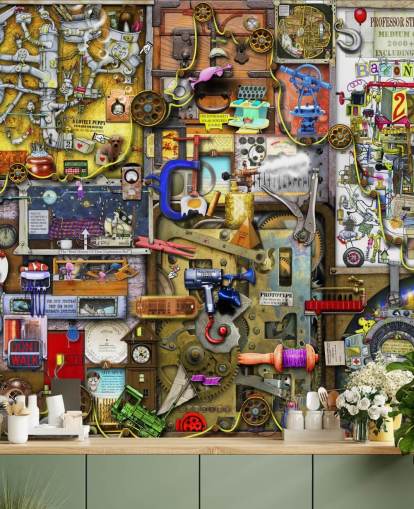 Inventors Cupboard Wallpaper Inventors Cupboard Wallpaper