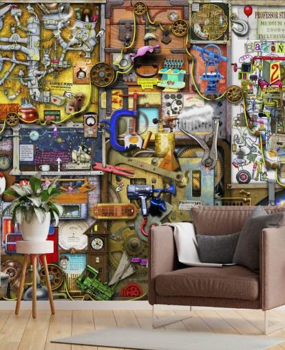 Papel pintado Inventors Cupboard Papel pintado Inventors Cupboard