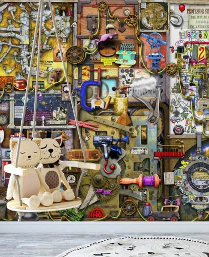 Papel pintado Inventors Cupboard Papel pintado Inventors Cupboard