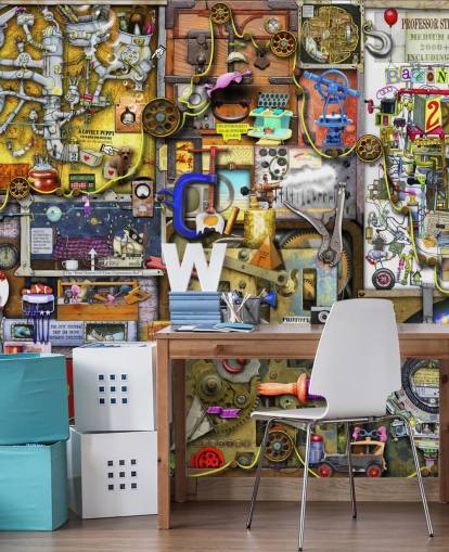 Papel pintado Inventors Cupboard