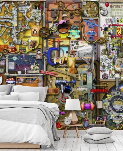 Papel pintado Inventors Cupboard Papel pintado Inventors Cupboard