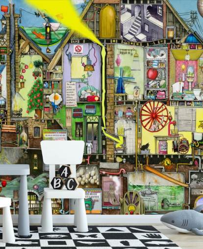 värikäs fantasia taustakuva