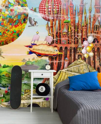 Carta da parati Fantasy Castle