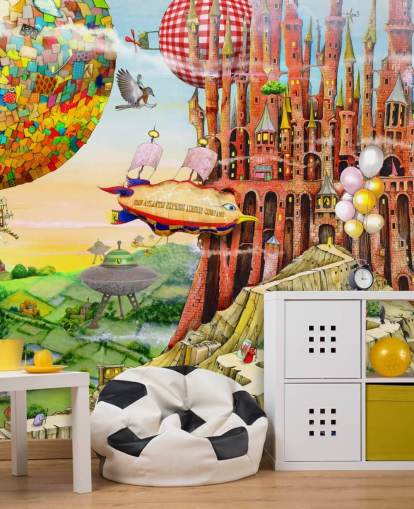 Carta da parati Fantasy Castle