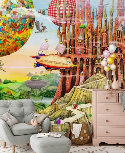 Papier peint Fantasy Castle Papier peint Fantasy Castle