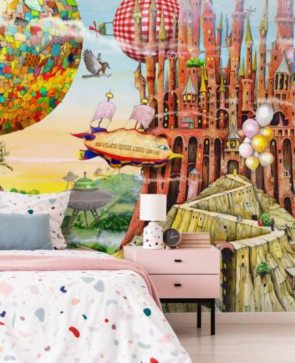 Fantasy Castle Bakgrunn