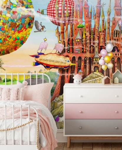 Papier peint Fantasy Castle Papier peint Fantasy Castle