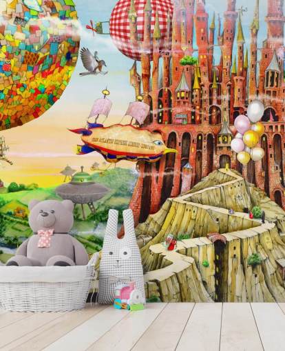 Carta da parati Fantasy Castle