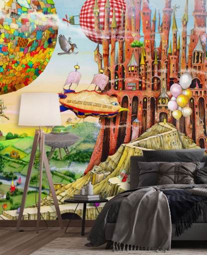 Fantasy Castle Baggrund