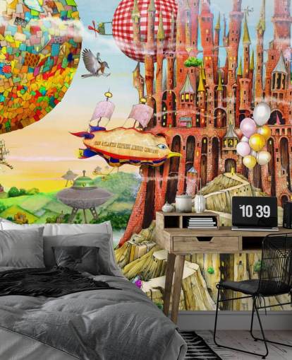 Fantasy Castle Hintergrundbild