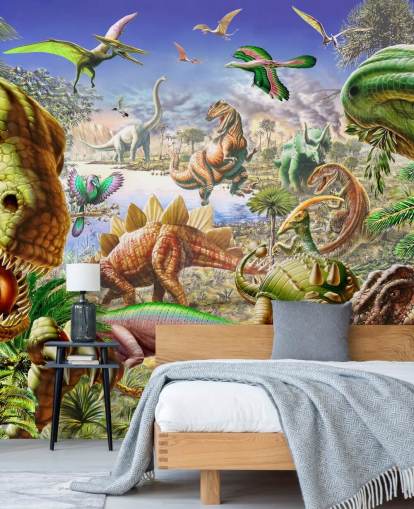 Dinosaur's World Mural