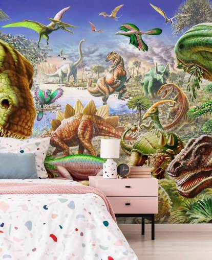Dinosaur's World Mural