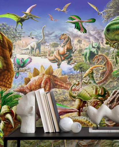 Dinosaur's World Mural