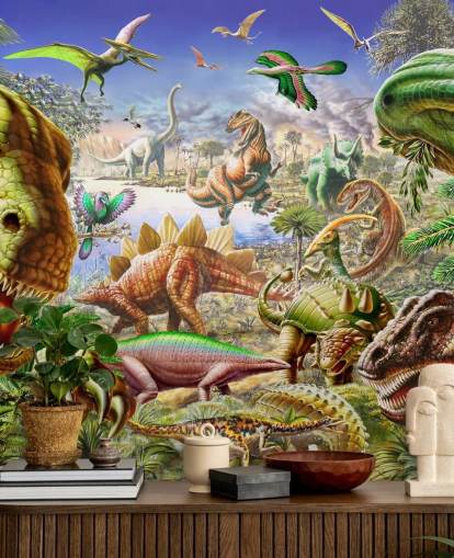 Dinosaur's World Mural