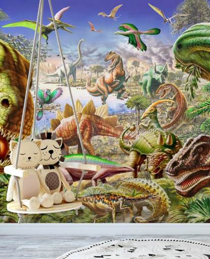 Dinosauriens Världsväggmålning