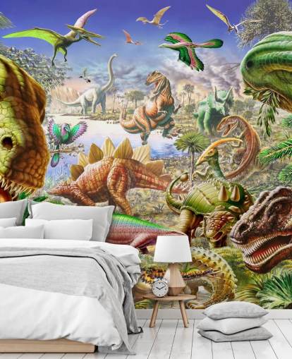 Dinosauriens Världsväggmålning