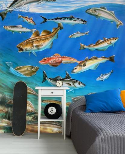 Papier peint Fish Art