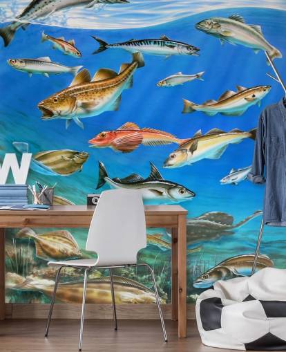 Papel pintado Fish Art