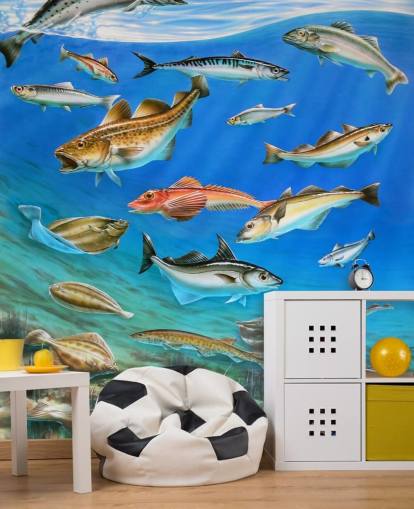 Papel pintado Fish Art