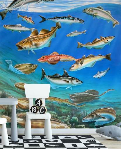 Papel pintado Fish Art