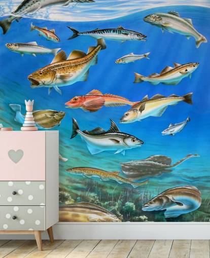 Papier peint Fish Art