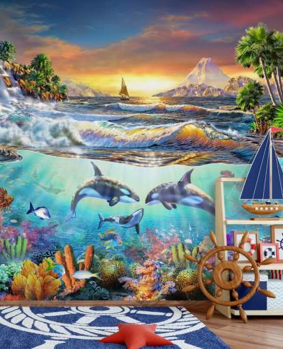 Sea Life Killer Whales Wallpaper