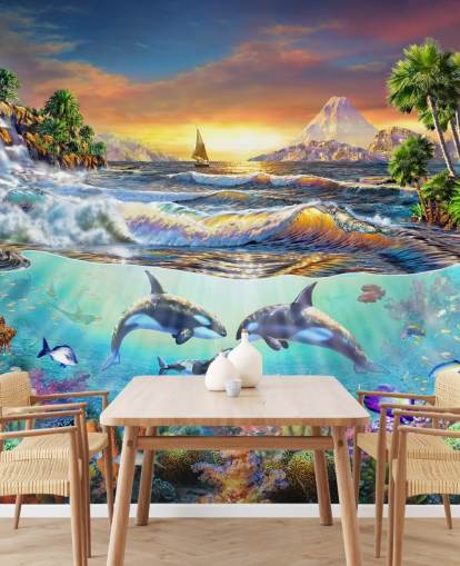 Sea Life Killer Whales Wallpaper