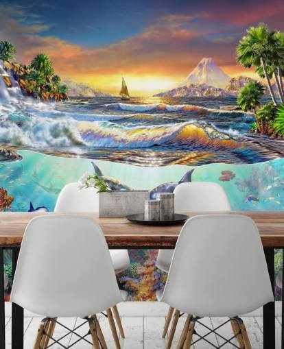 Papel de Parede Sea Life Killer Whales