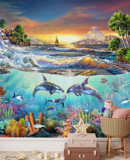 Sea Life Killer Hvaler Baggrund Sea Life Killer Hvaler Baggrund