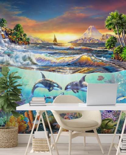 Sea Life Killer Whales Wallpaper