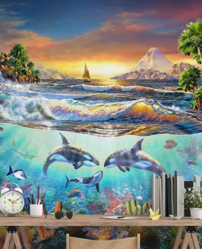 Sea Life Killer Whales Wallpaper