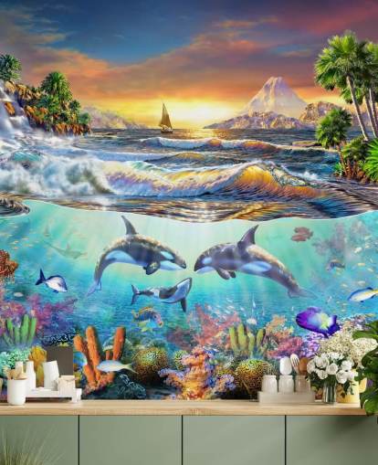 Sea Life Killer Whales Wallpaper