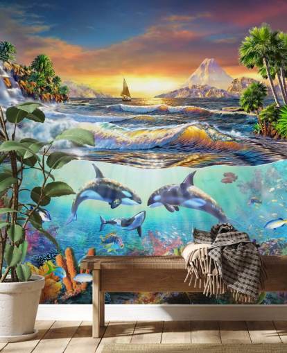 Papel de Parede Sea Life Killer Whales