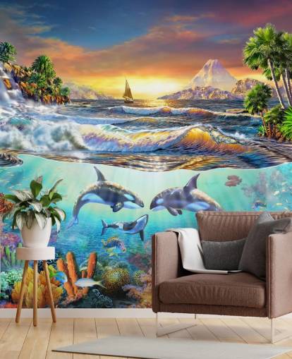 Sea Life Killer Whales Wallpaper